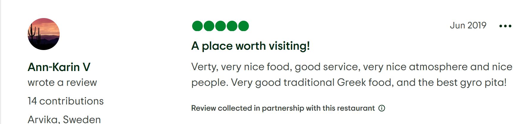 Best Greek Food Rhodes TripAdvisor Review 2 - Traditional Taverna Ialyssos Where to Eat